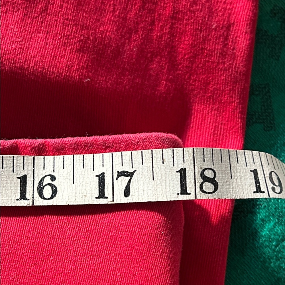 Old Navy Women's Bold Red Cropped Pants - size 16 - Picture 7 of 11